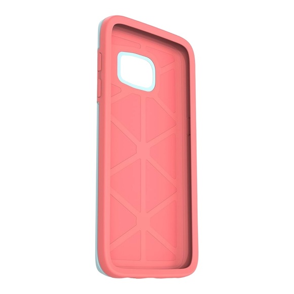 OtterBox SYMMETRY SERIES Case for Samsung Galaxy S7 edge -BAHAMA BLUE/CANDY PINK - Picture 4 of 7